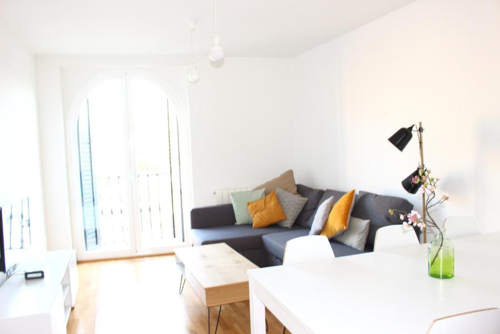 Posezení v ubytování Aloha Apartamentos