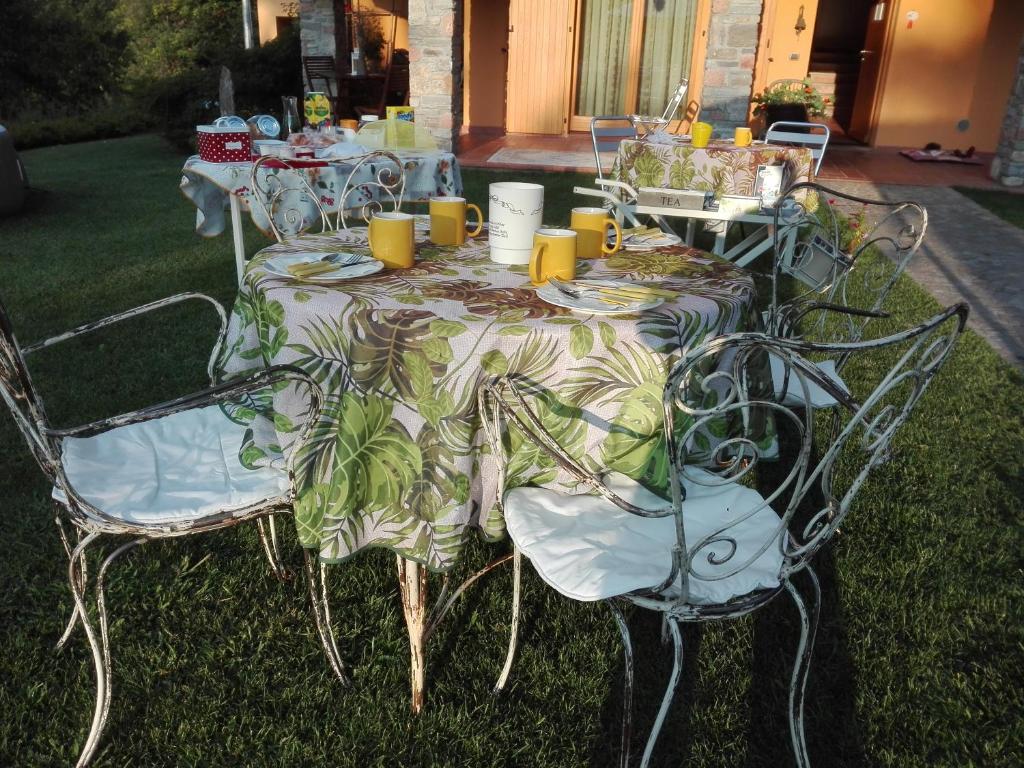 Zahrada ubytování B&B Villa Claudia