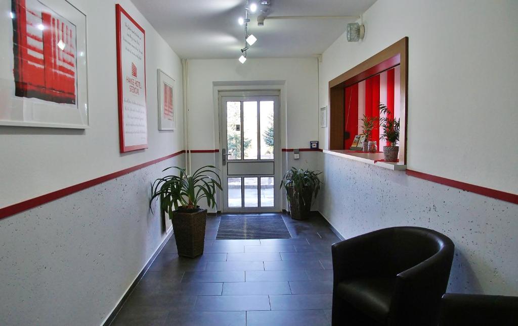 Posezení v ubytování Hanse-Hotel Stendal