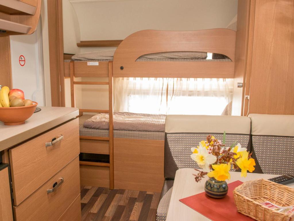Kuchyň nebo kuchyňský kout v ubytování Camping Strukkamphuk