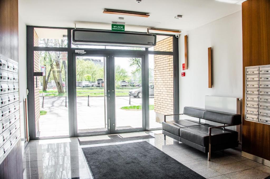 Posedenie v ubytovaní Apartament Expo Brylowska