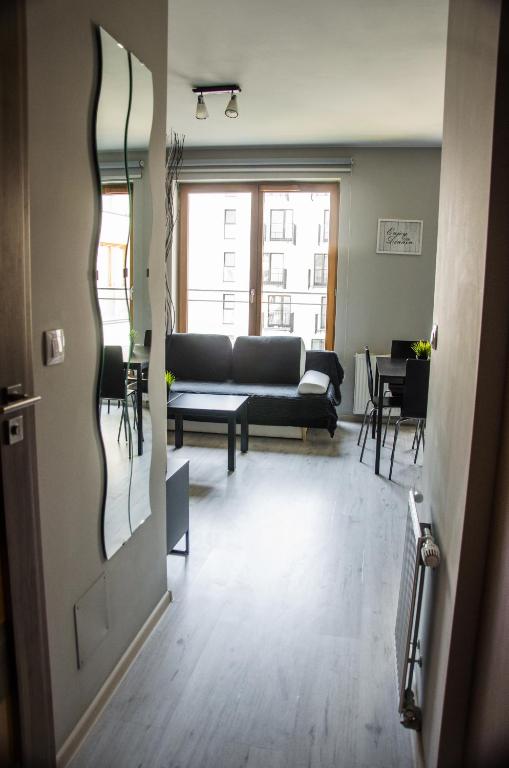 Posedenie v ubytovaní Apartament Expo Brylowska