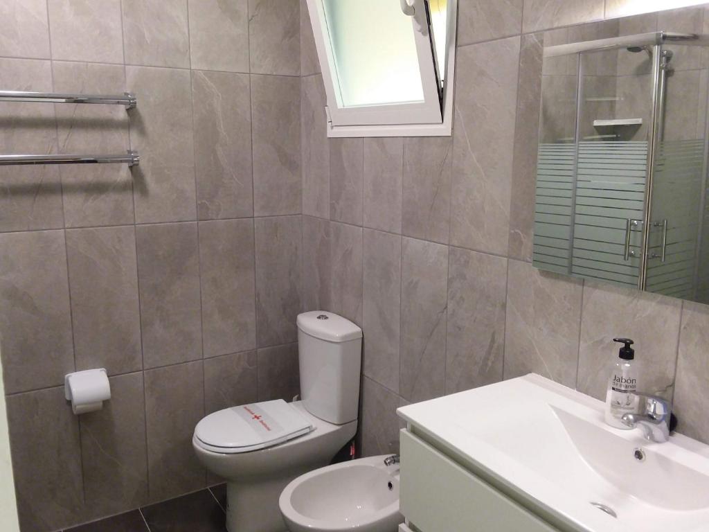 Koupelna v ubytování Jandia Attico Vista Oceano