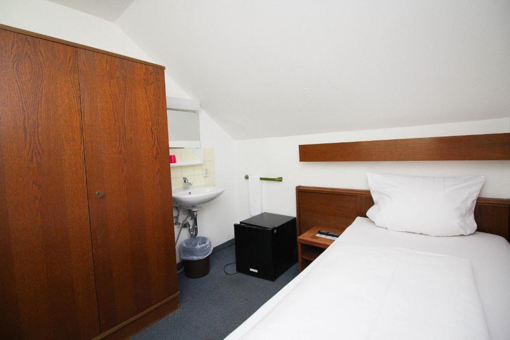 Hotel Pension Köberl - 经济单人间 - 带淋浴和共用卫生间