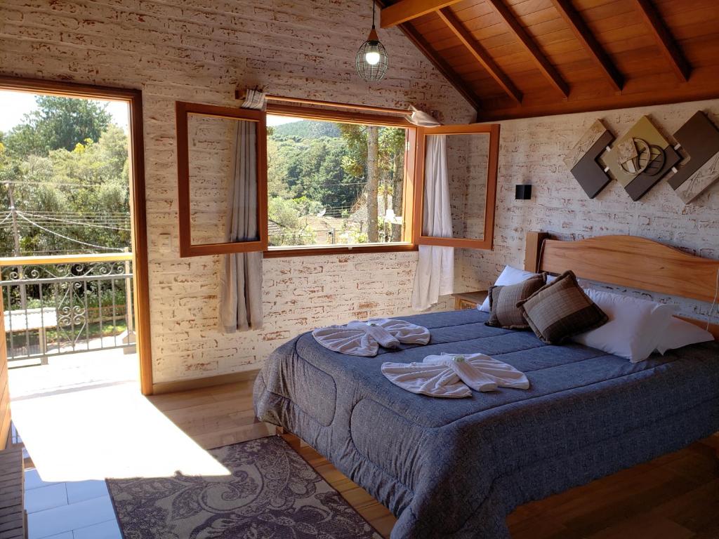 Chalé vista das montanhas - Appartement Avec Vue Sur La Montagne