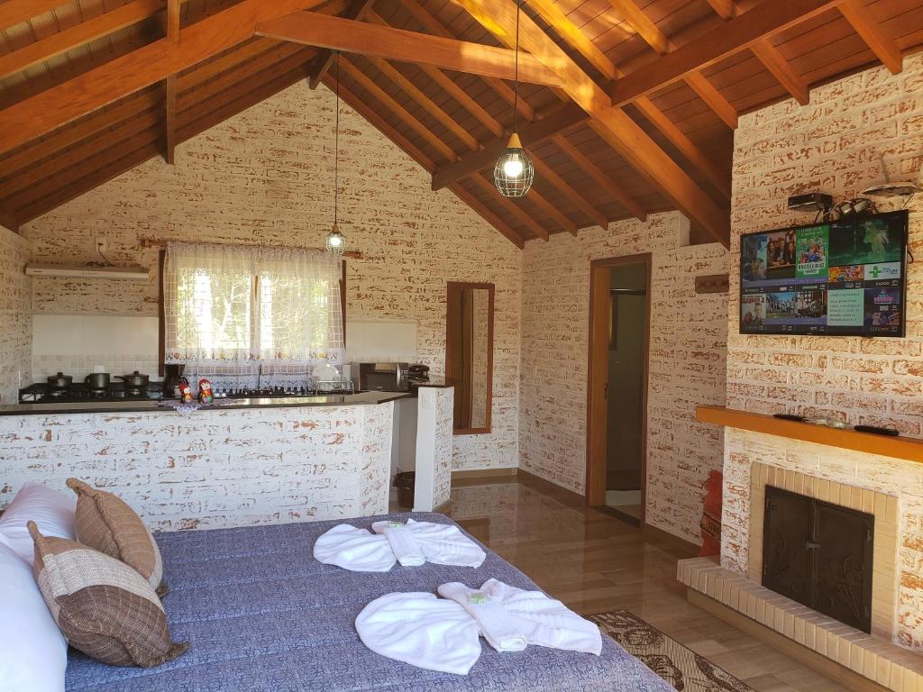 Chalé vista das montanhas - Chalet