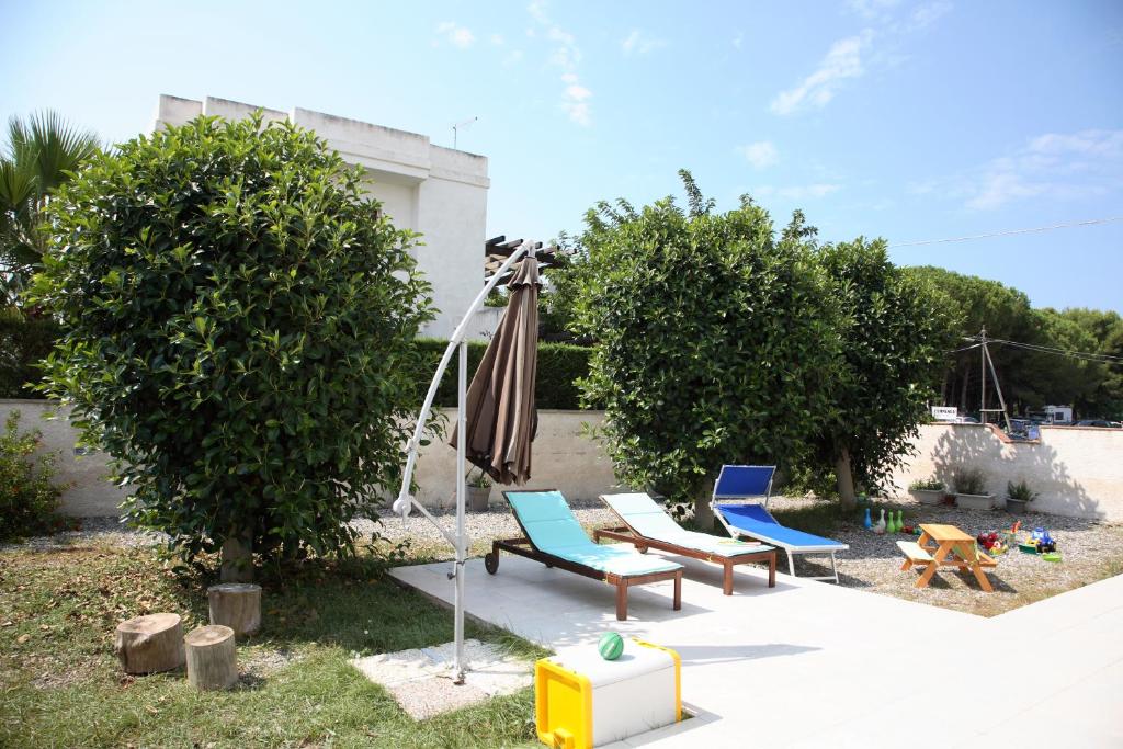 Zahrada ubytování Casa Solento
