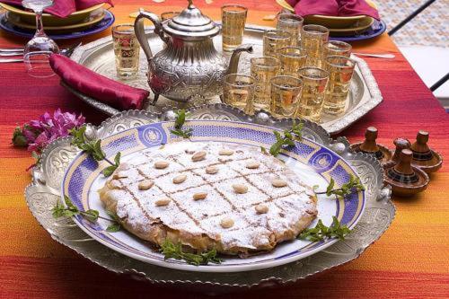 Cibo presso il riad o nelle vicinanze