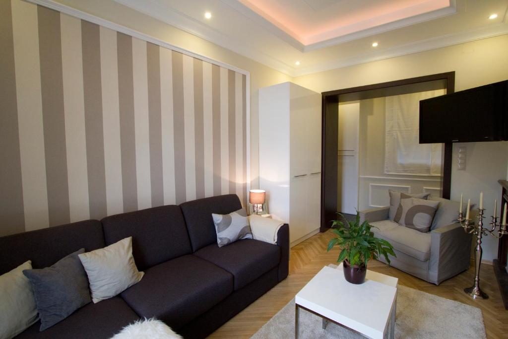 Posedenie v ubytovaní Elisabeth Bridge Apartmans