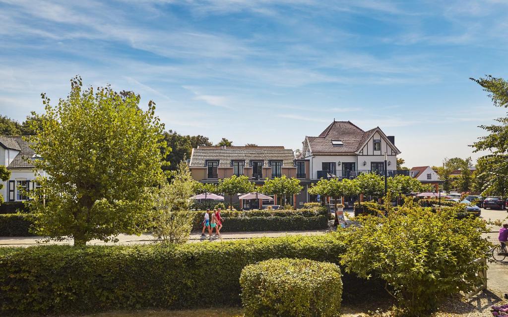 Zahrada ubytování Romantik Badhotel Renesse