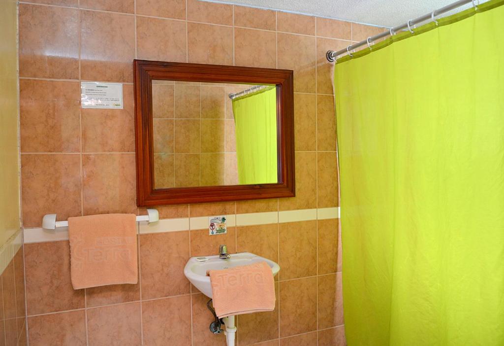 Koupelna v ubytování Hostal Terra 2 - EL CONDADO