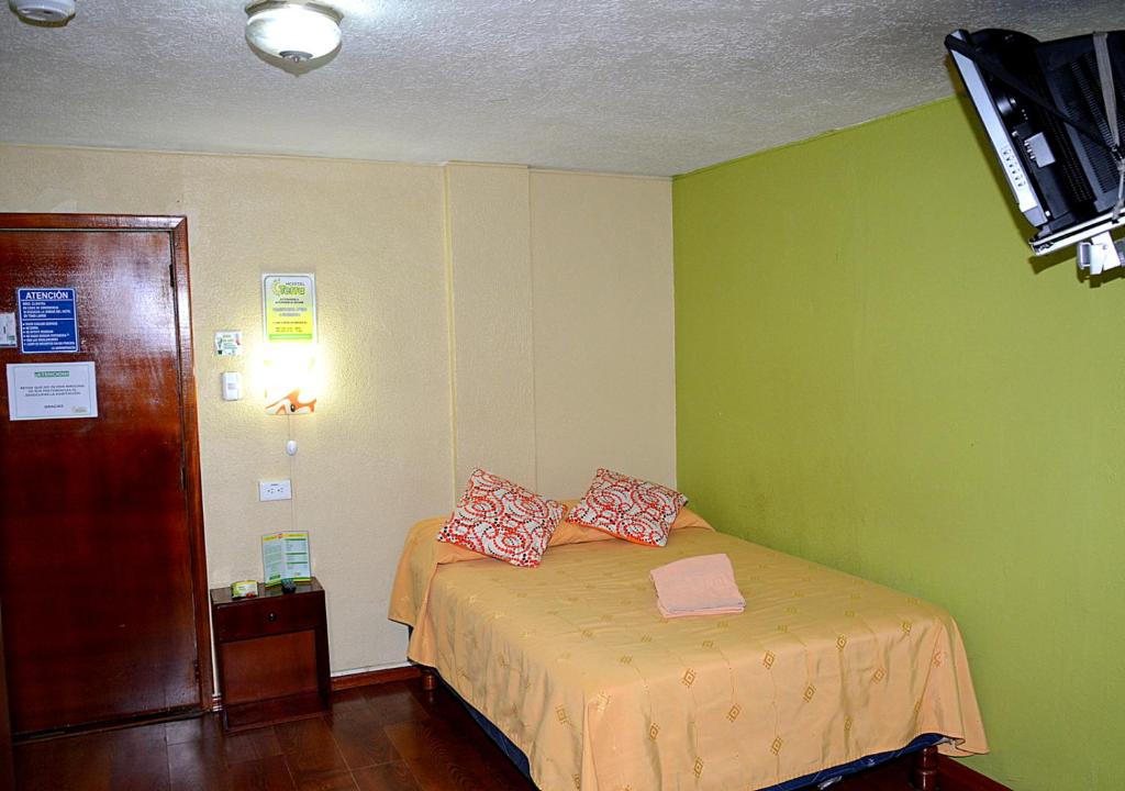 Postel nebo postele na pokoji v ubytování Hostal Terra 2 - EL CONDADO