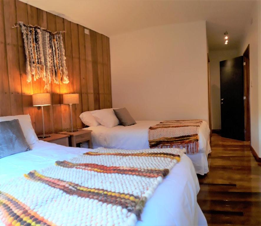 Postel nebo postele na pokoji v ubytování Patagonia Route B&B