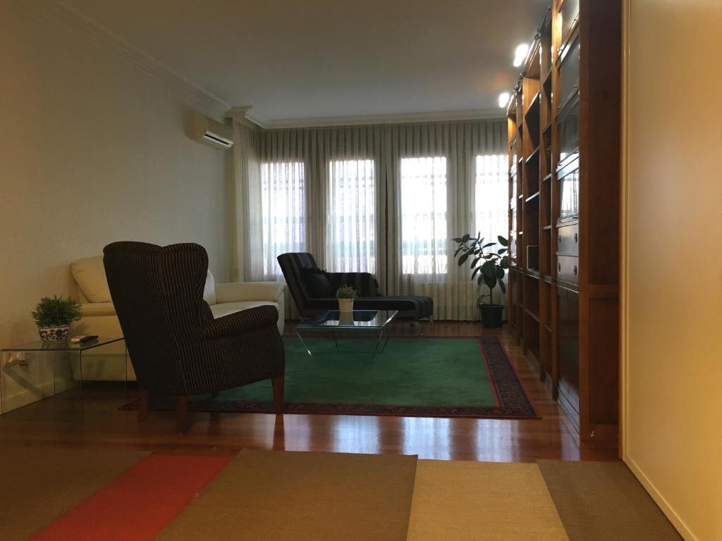 Posezení v ubytování RIVER SUITE Apartment