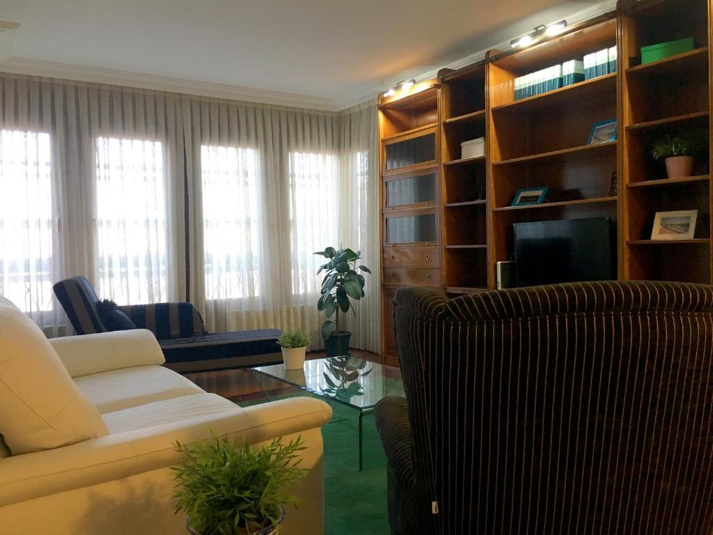 Posezení v ubytování RIVER SUITE Apartment