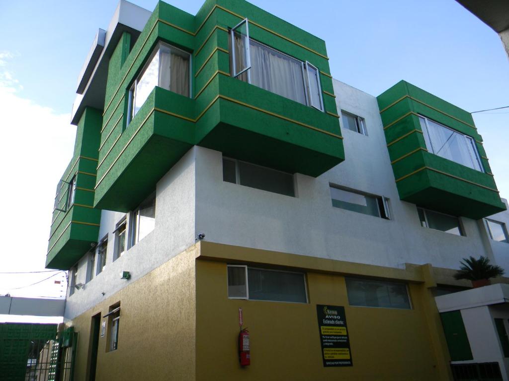 Budova, kde se hostel nachází