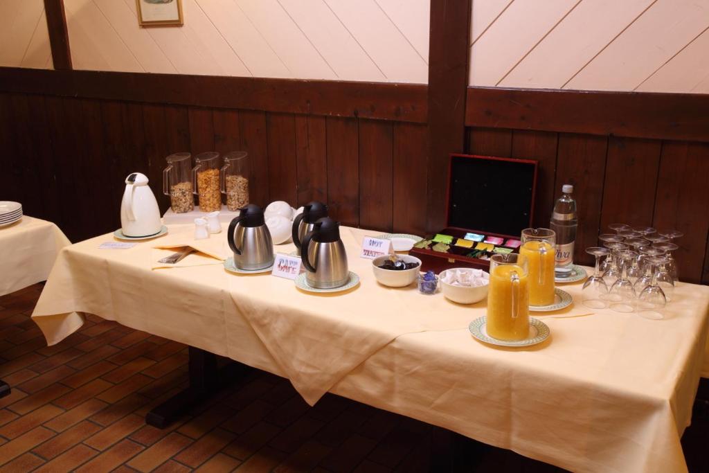 Nápoje v ubytování Hotel Sieweburen