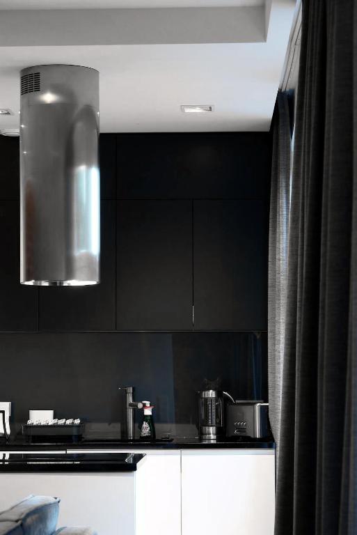 Kuchyňa alebo kuchynka v ubytovaní Szopienicka Luxury