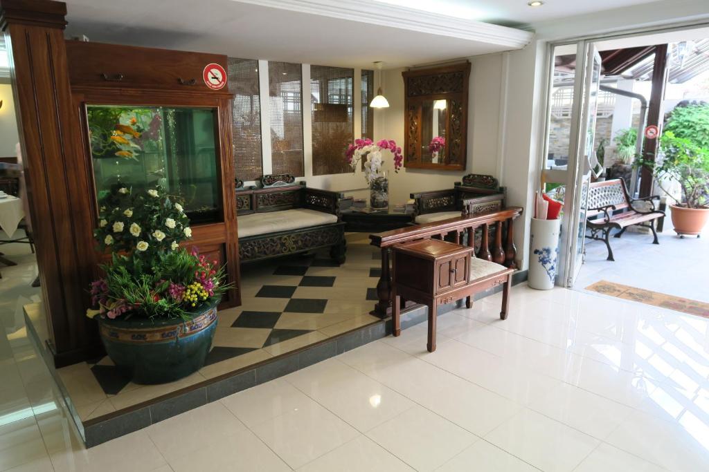 Posezení v ubytování Central Hotel