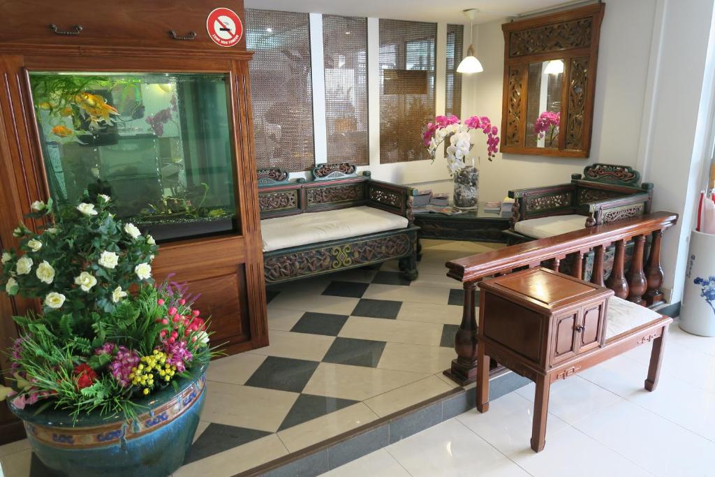 Posezení v ubytování Central Hotel