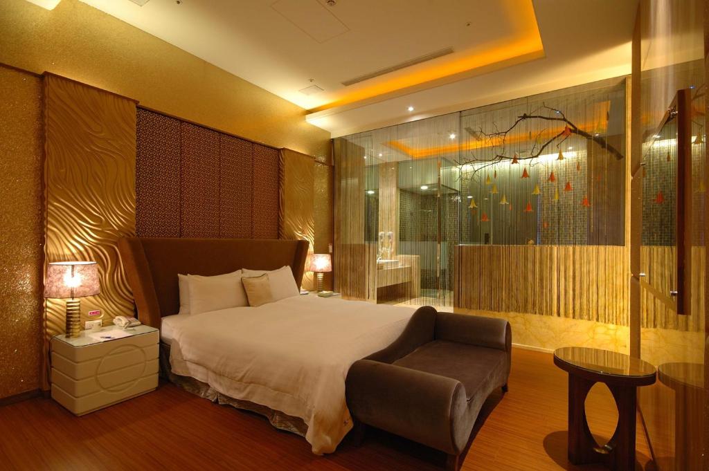 Postel nebo postele na pokoji v ubytování Dubai Motel
