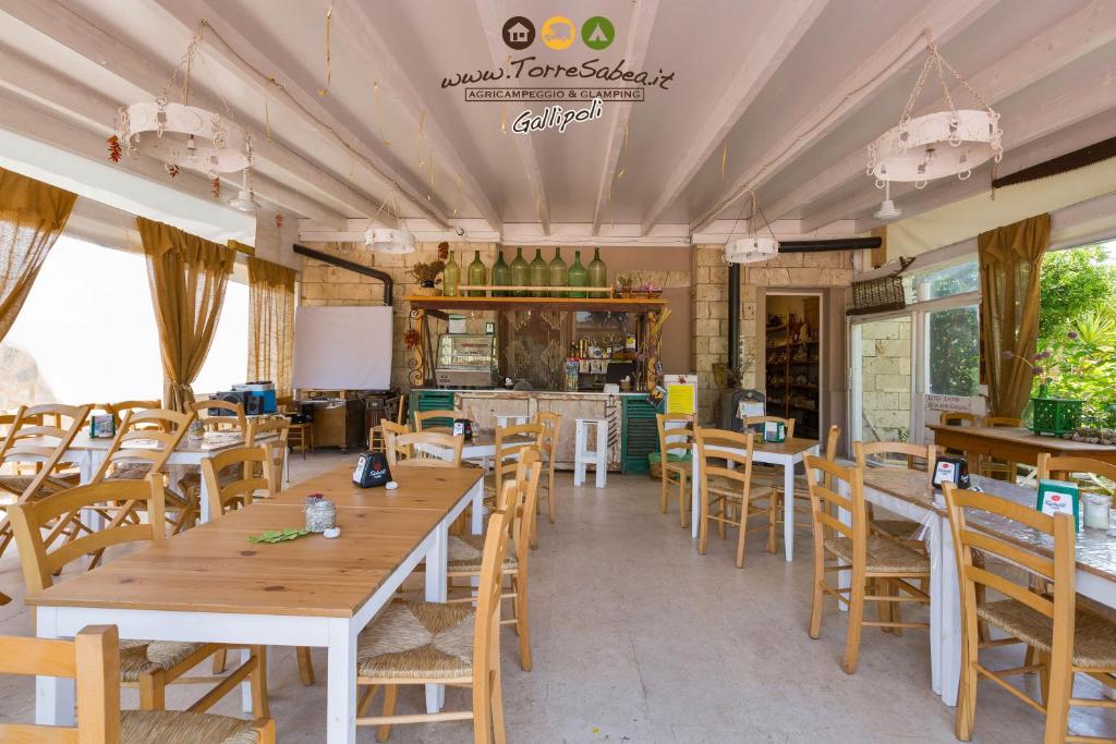 Restaurace v ubytování Torre Sabea