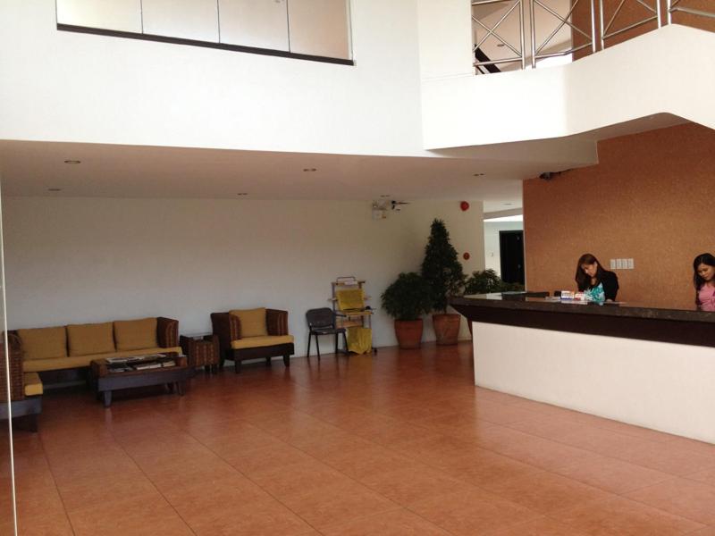 Posezení v ubytování Boomerang Hotel