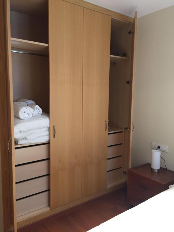 Postel nebo postele na pokoji v ubytování P&C Areny