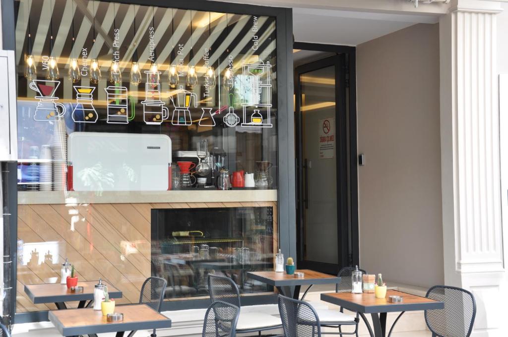 Nápoje v ubytování Centrum Suites İstanbul