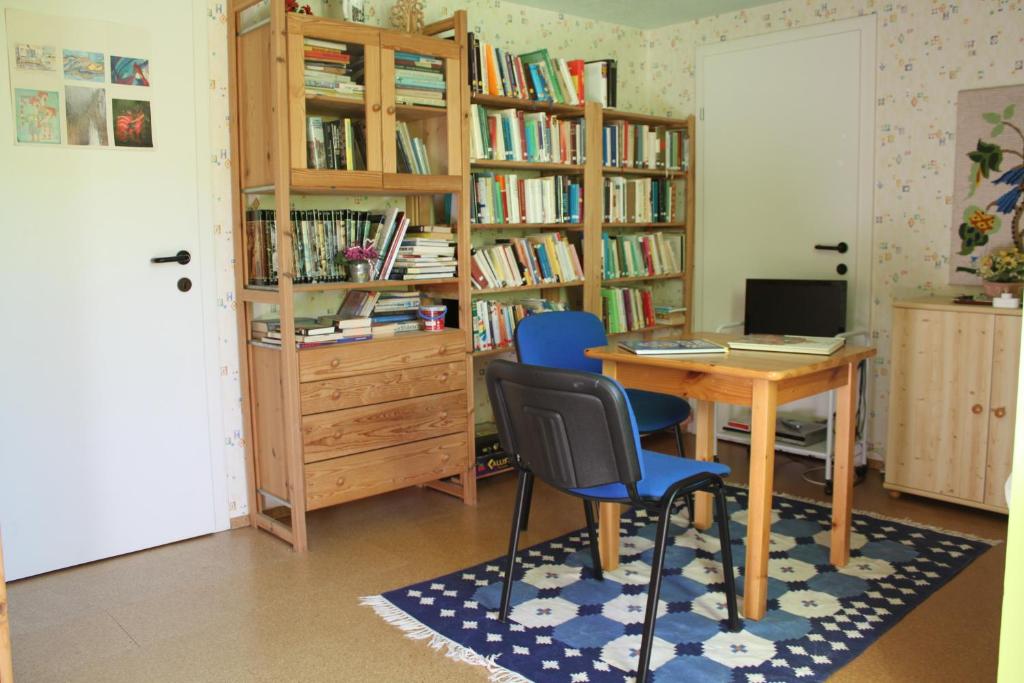 Knižnica v apartmáne