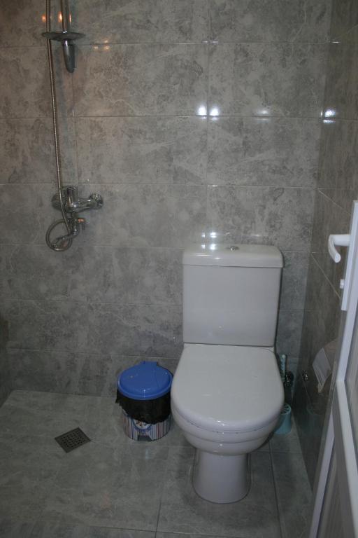 Koupelna v ubytování Hotel Ergo