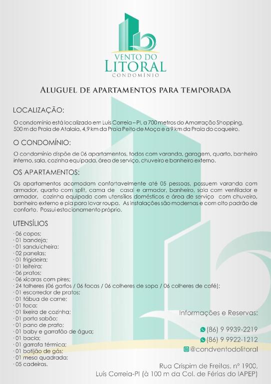  CONDOMÍNIO VENTO DO LITORAL