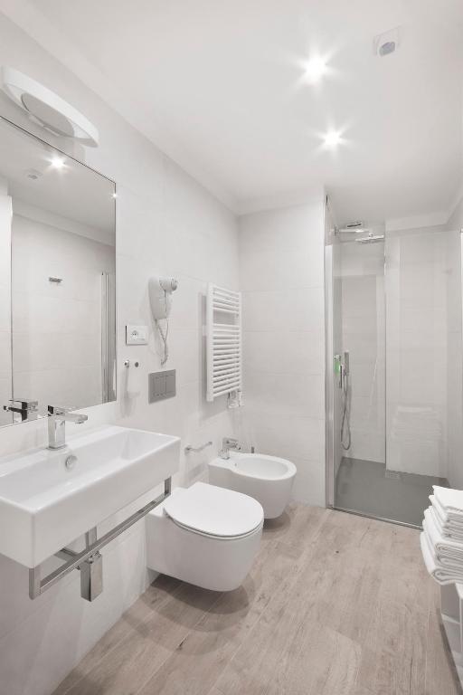 Koupelna v ubytování Residence Dolcemare