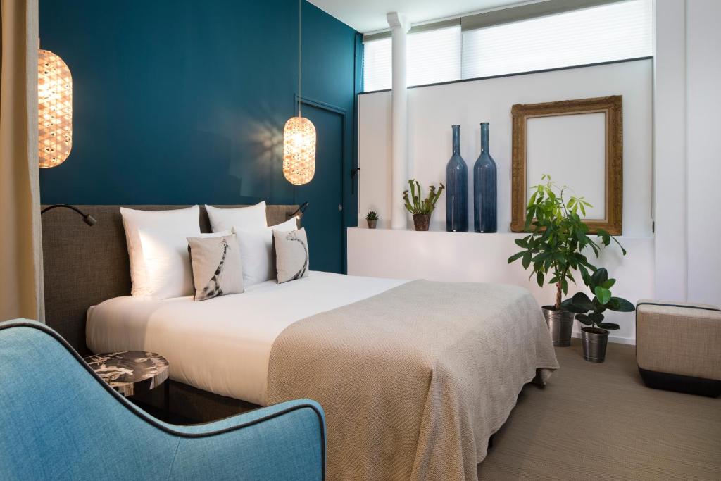 Hôtel Les Deux Girafes - Resim 27