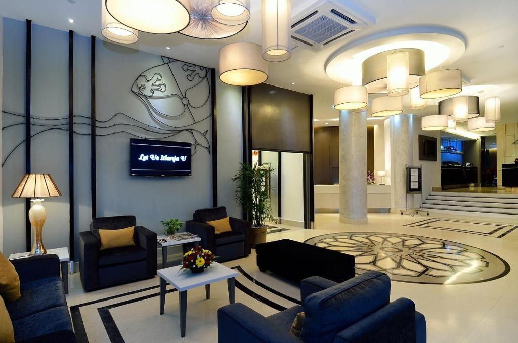Preddverje oz. recepcija v nastanitvi Holiday Villa Hotel & Suites Kota Bharu