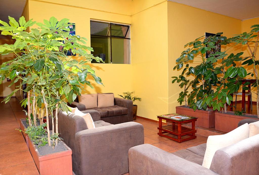 Posezení v ubytování Hostal Terra 3 - BASE AÉREA