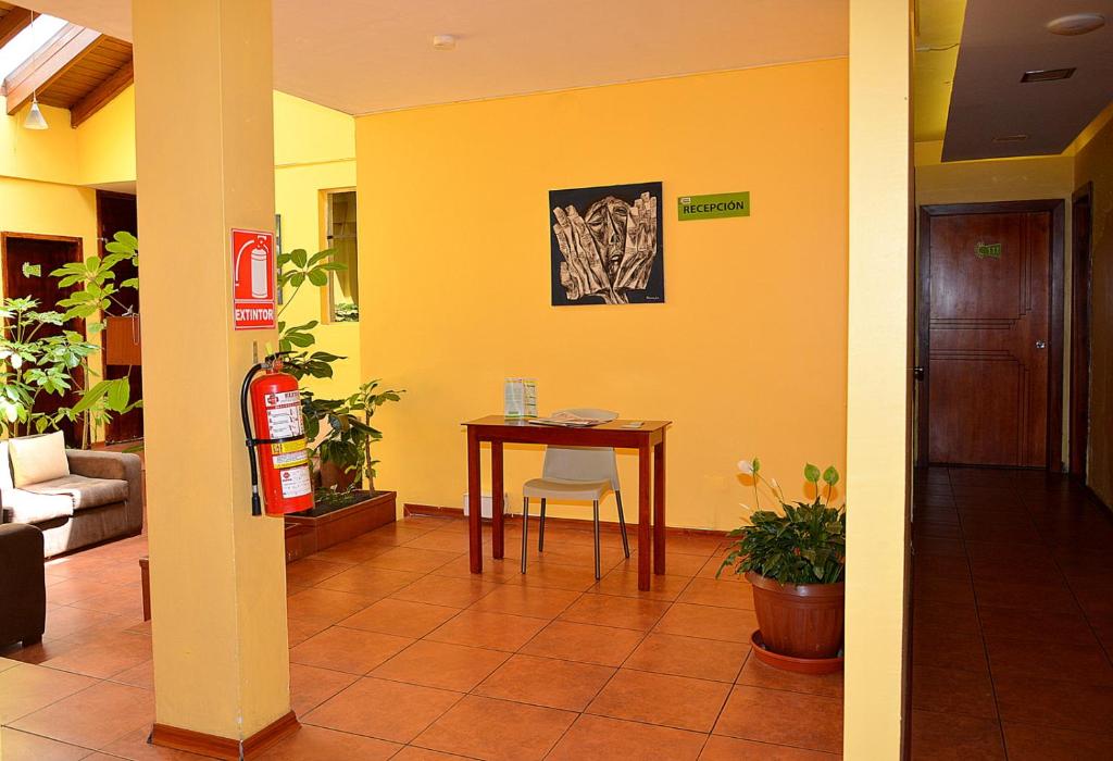 Posezení v ubytování Hostal Terra 3 - BASE AÉREA