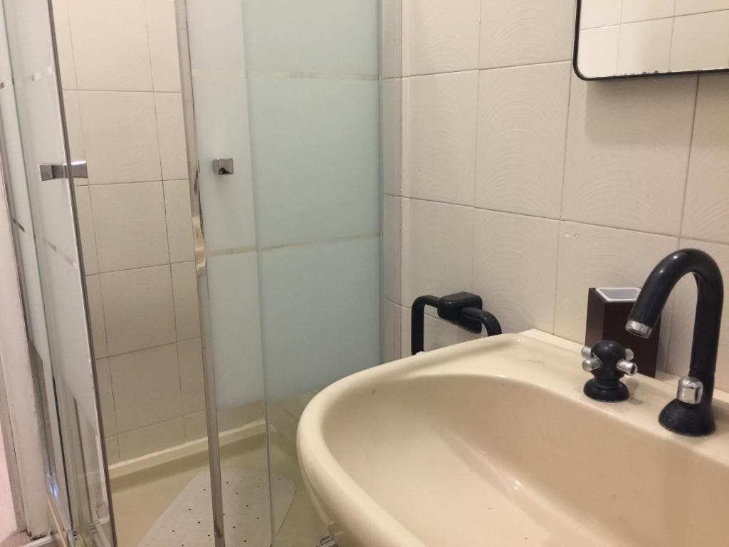 Koupelna v ubytování Buen Retiro