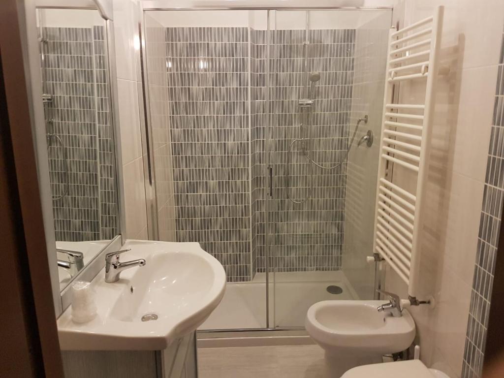 Koupelna v ubytování Villa Altieri