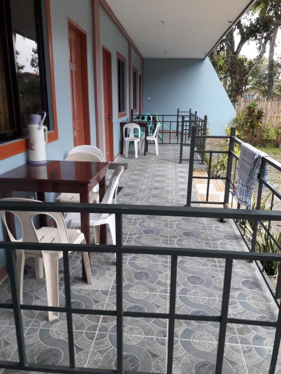 Balkón nebo terasa v ubytování cubby's guesthouse