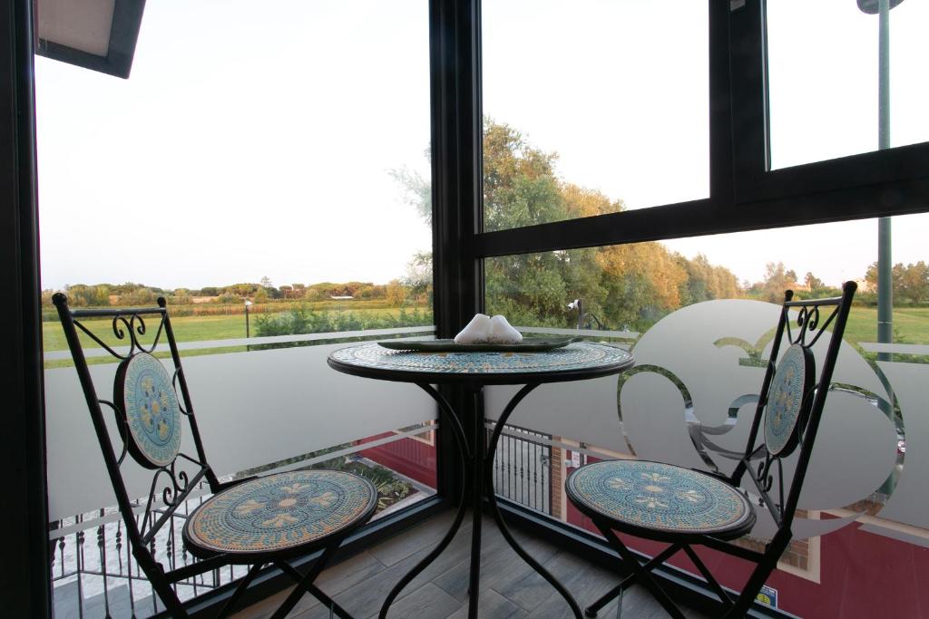 Balkón nebo terasa v ubytování Guest House DOLCE LAGUNA 2