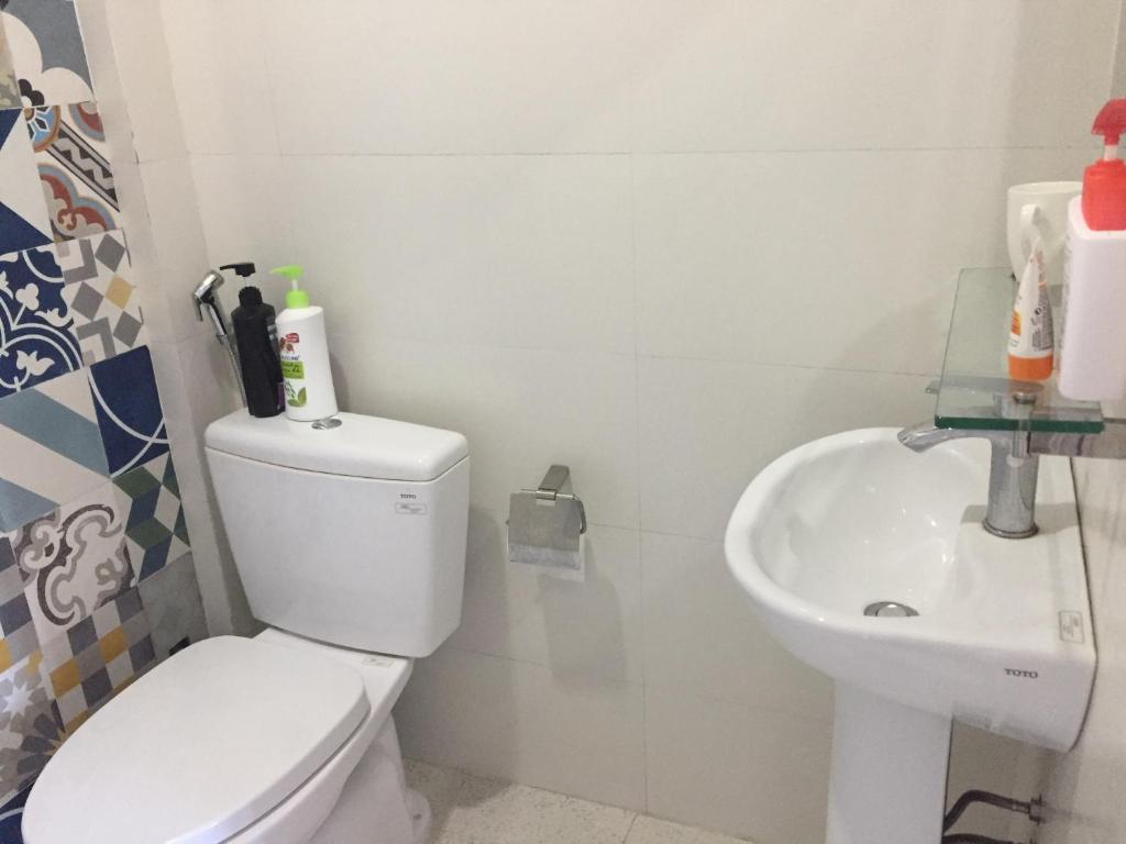 Salle de bains dans l'établissement Dolphin Home