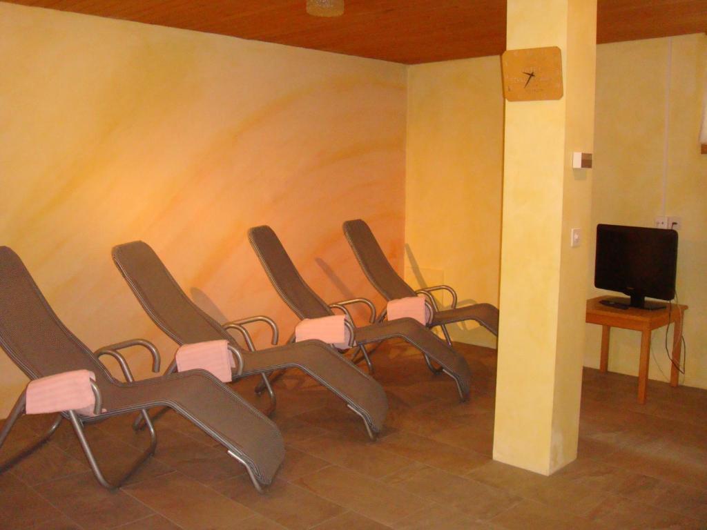TV o dispositivi per l'intrattenimento presso Hotel Pöstli