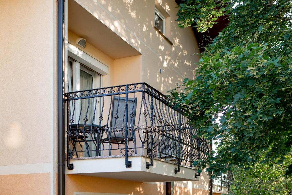 Balkón nebo terasa v ubytování Rooms Šajina