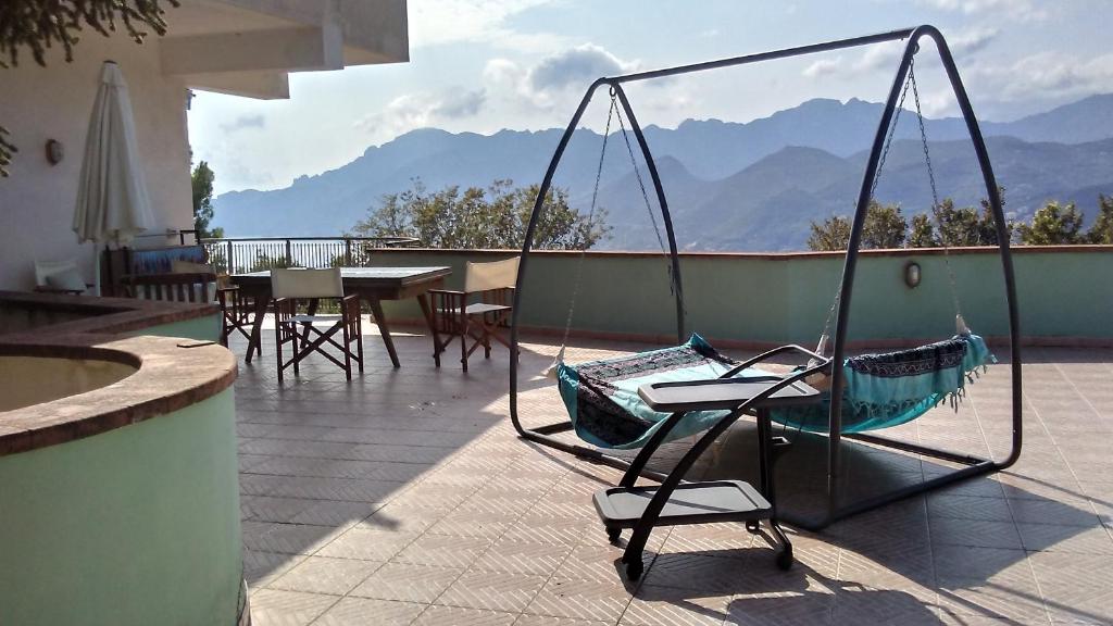 Nespecifikovaný výhled na hory nebo výhled na hory při pohledu z bed and breakfast