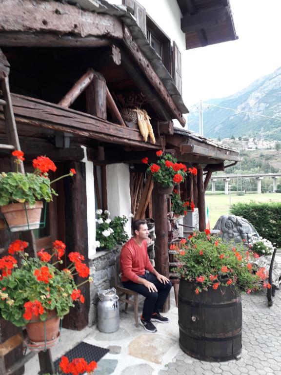 Nespecifikovaný výhled na hory nebo výhled na hory při pohledu z bed and breakfast