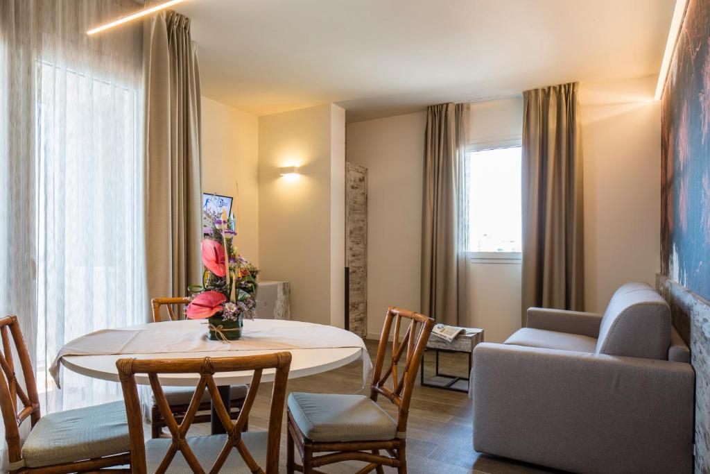 Posezení v ubytování Hotel Ambassador