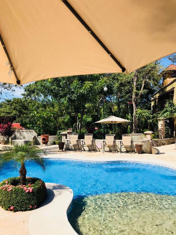 Bazén v ubytování Casas del Toro Playa Flamingo nebo v jeho okolí