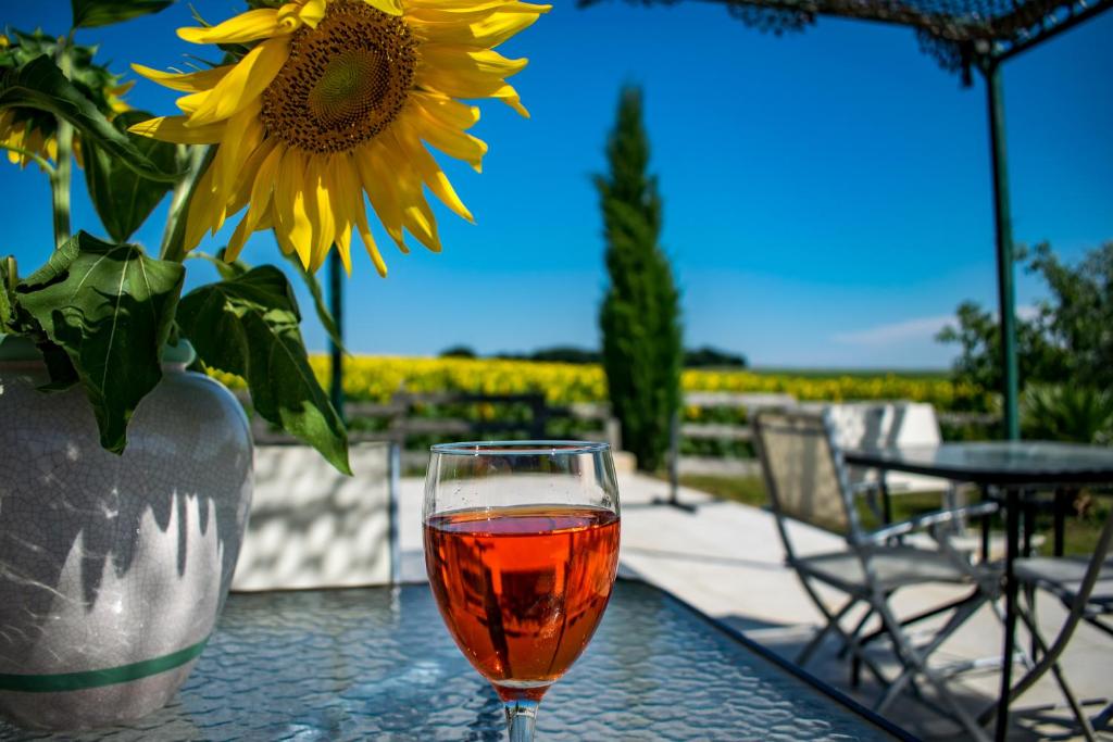 Nápoje v ubytování Chambre d'hôtes Lempery