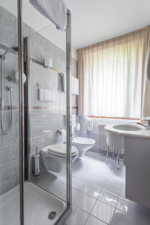 Koupelna v ubytování Hotel St. Raphael